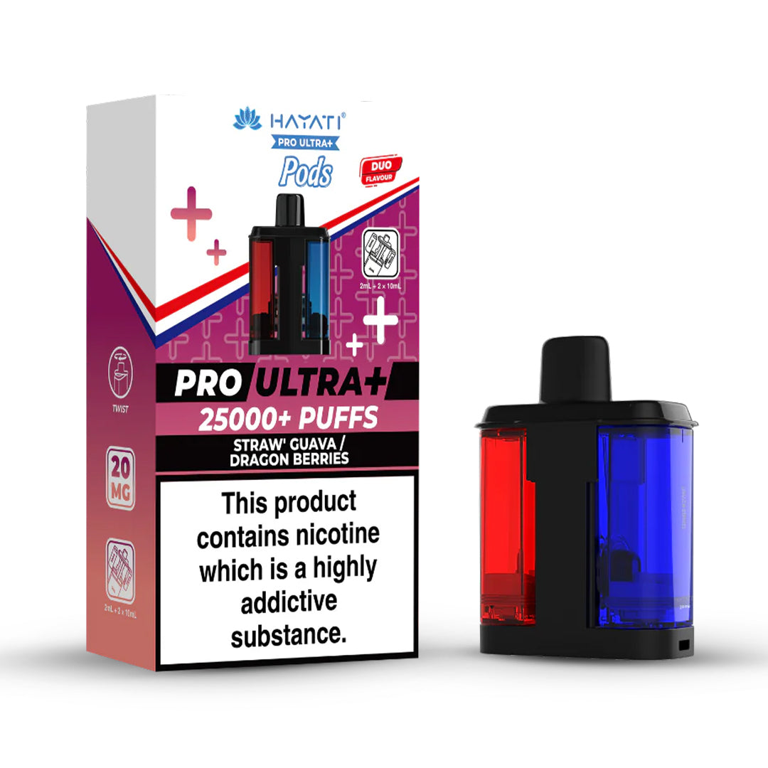 Hayati Pro Ultra 25K Prefilled Replacement Pods
