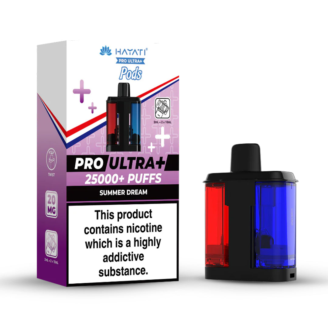 Hayati Pro Ultra 25K Prefilled Replacement Pods