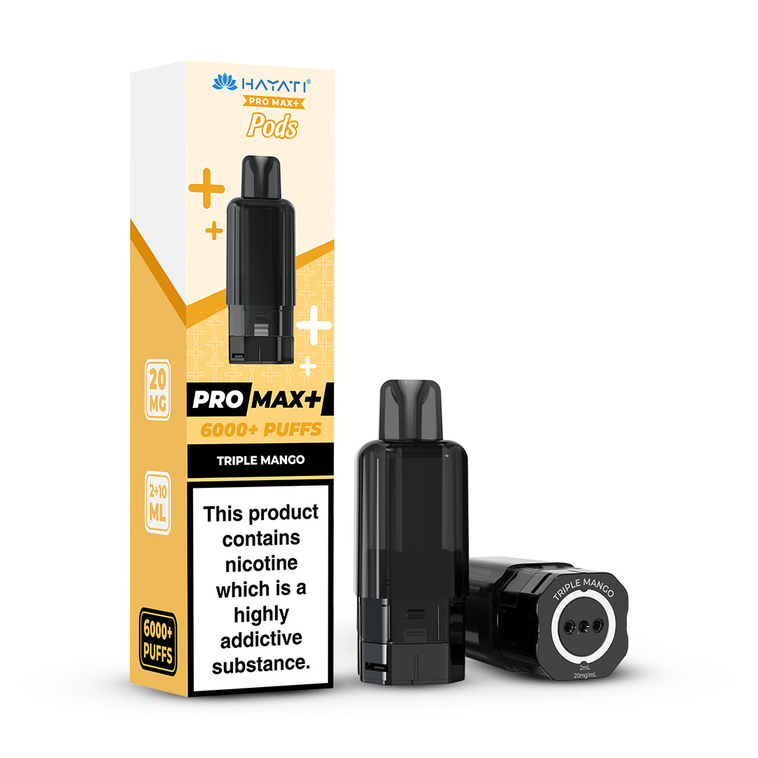 Hayati Pro Max Plus 6K Prefilled Replacement Pods