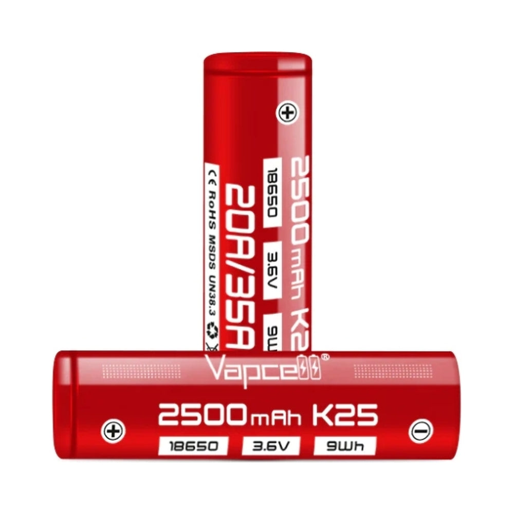 VAPECEL K25 18650 Battery