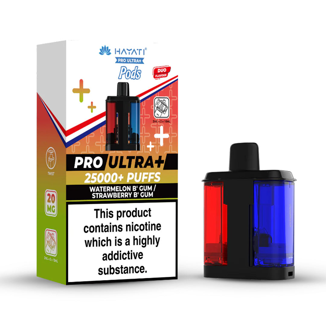 Hayati Pro Ultra 25K Prefilled Replacement Pods