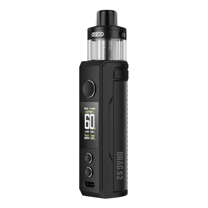 Spray Black Voopoo Drag S2 Vape Kit
