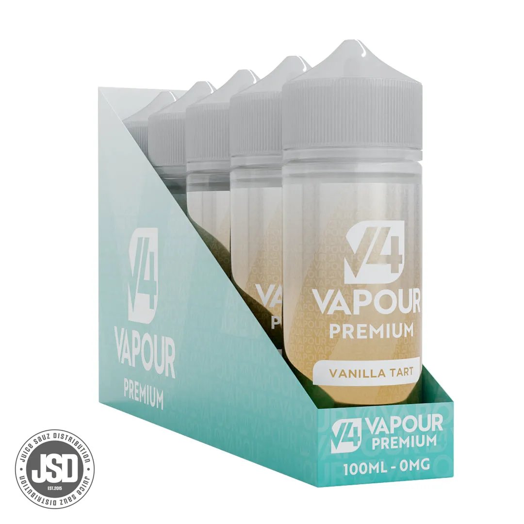 Vanilla Tart 100ml Shortfill E-liquid (Box of 5)