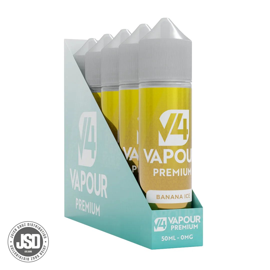 Banana Ice 50ml Shortfill E-liquid (Box of 5)