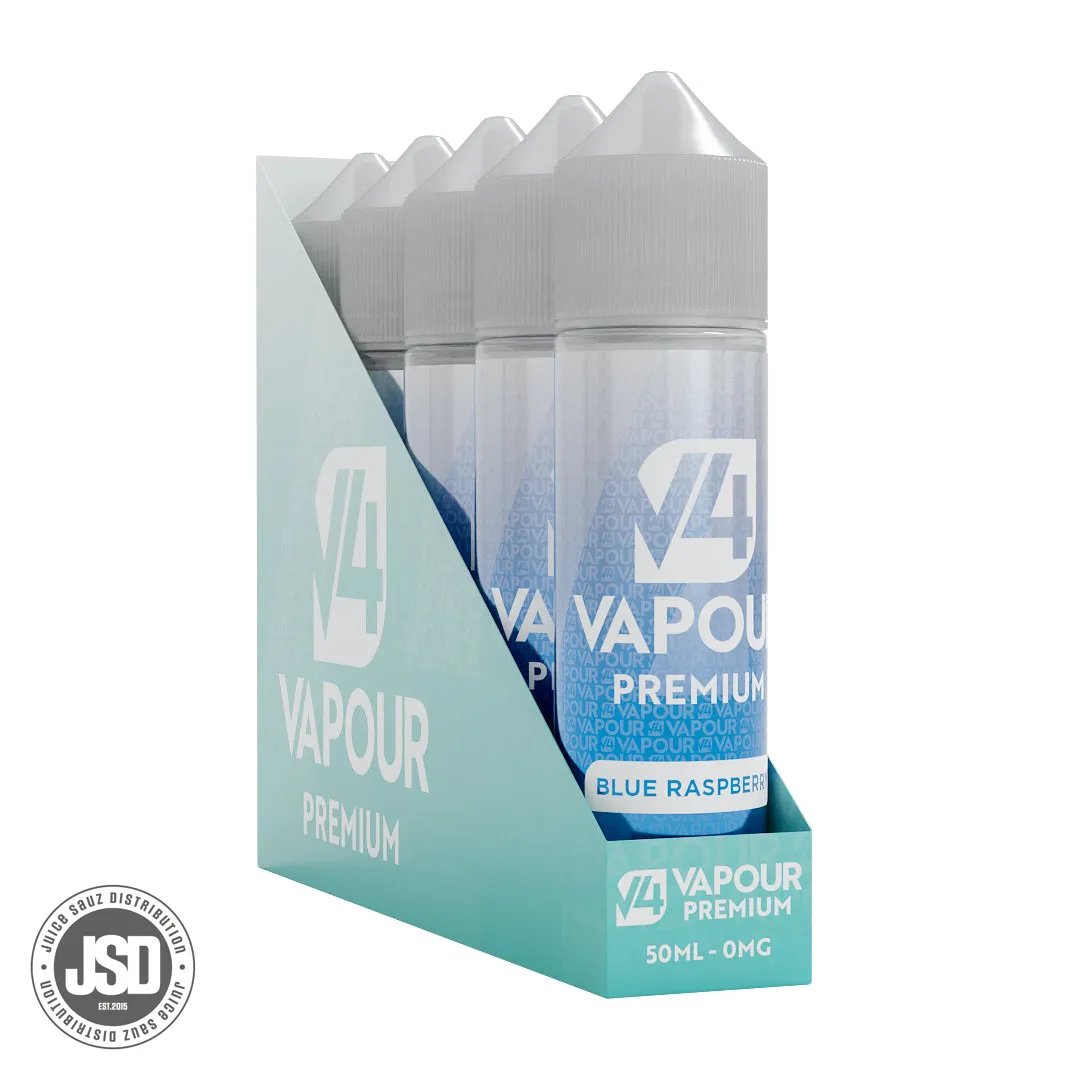 Blue Raspberry 50ml Shortfill E-liquid (Box of 5)