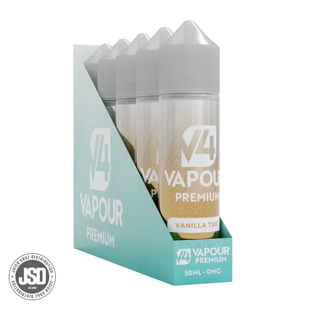 Vanilla Tart 50ml Shortfill E-liquid (Box of 5)