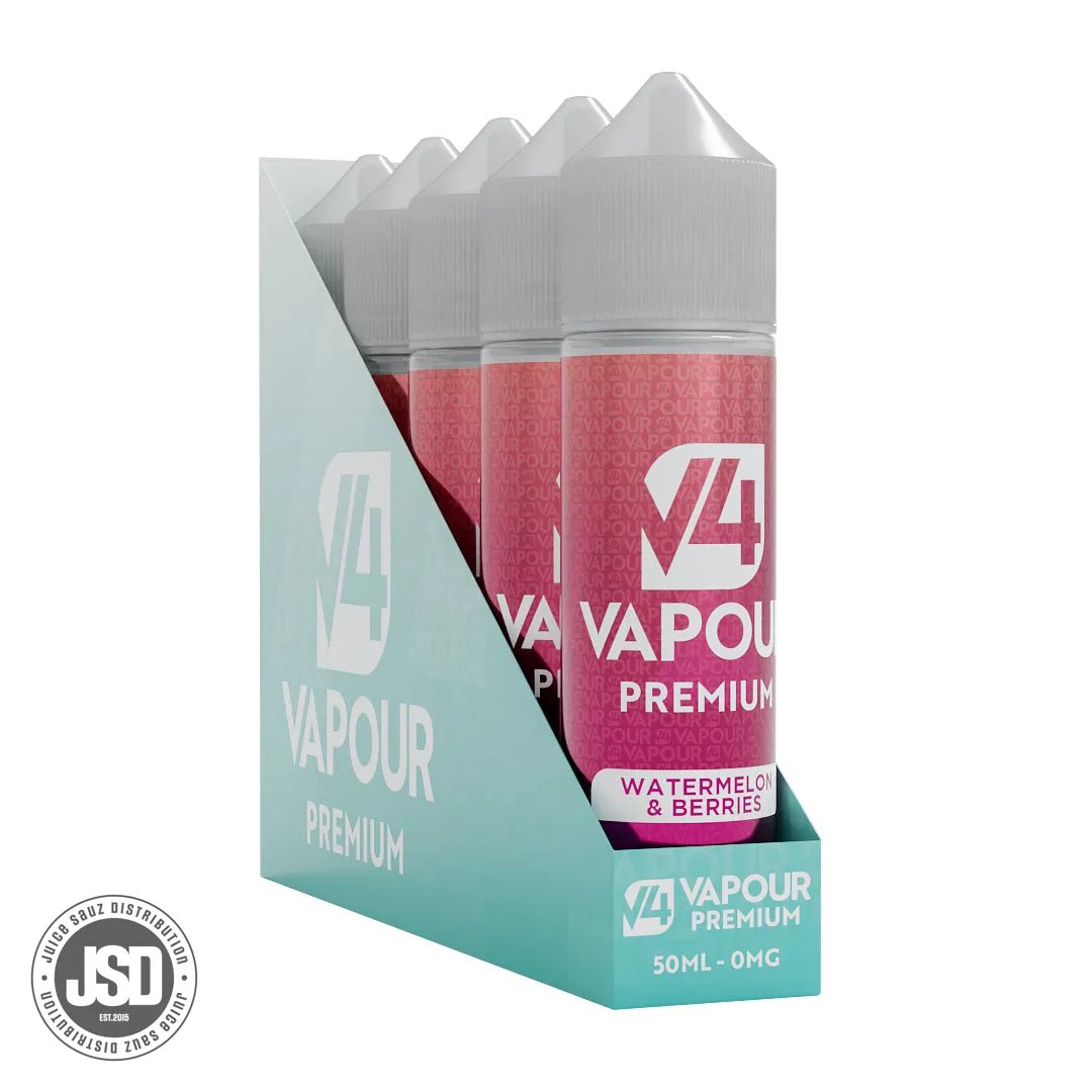 Watermelon Berries 50ml Shortfill E-liquid (Box of 5)