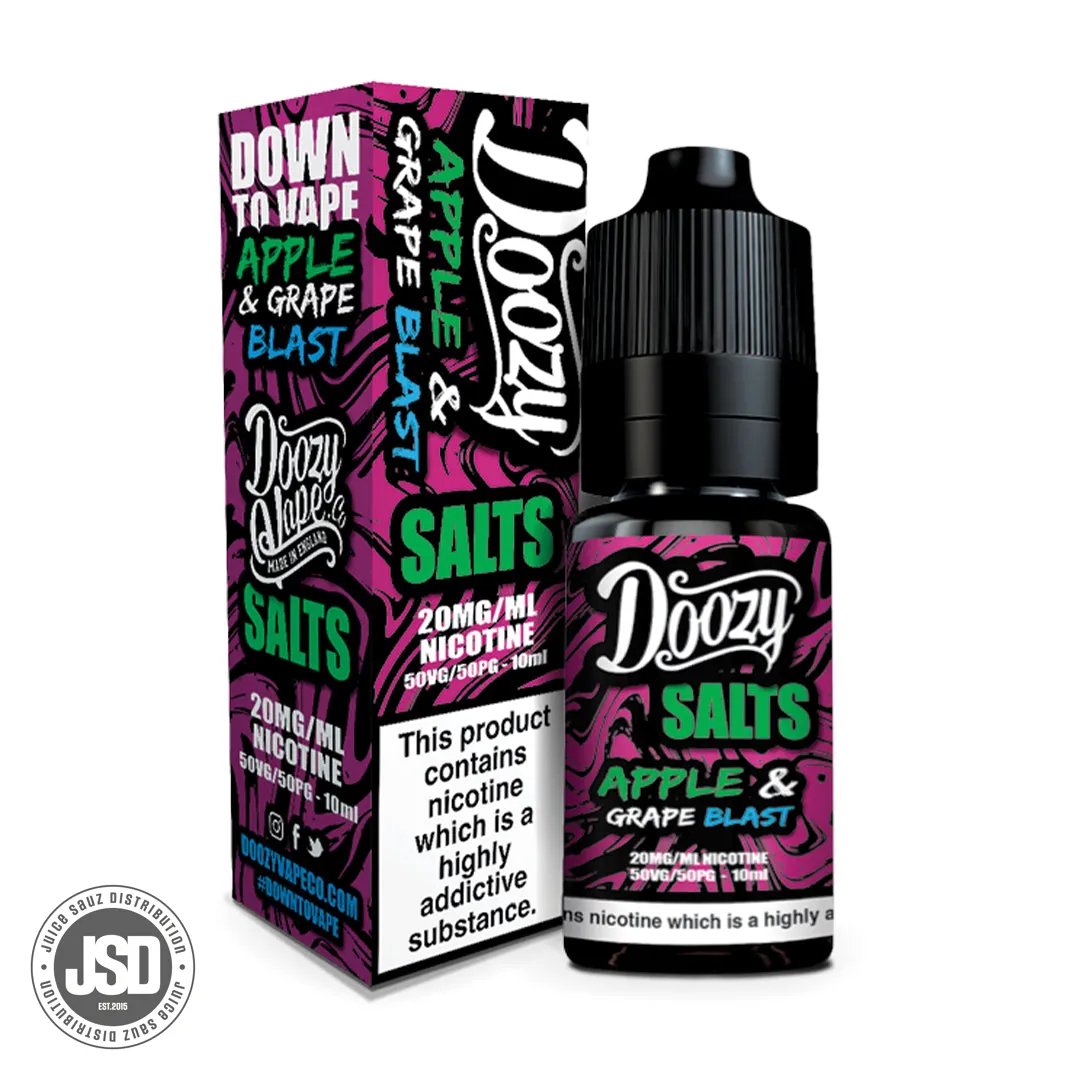 Doozy Salts Apple & Grape Blast 10ml E-Liquid (Box of 10)