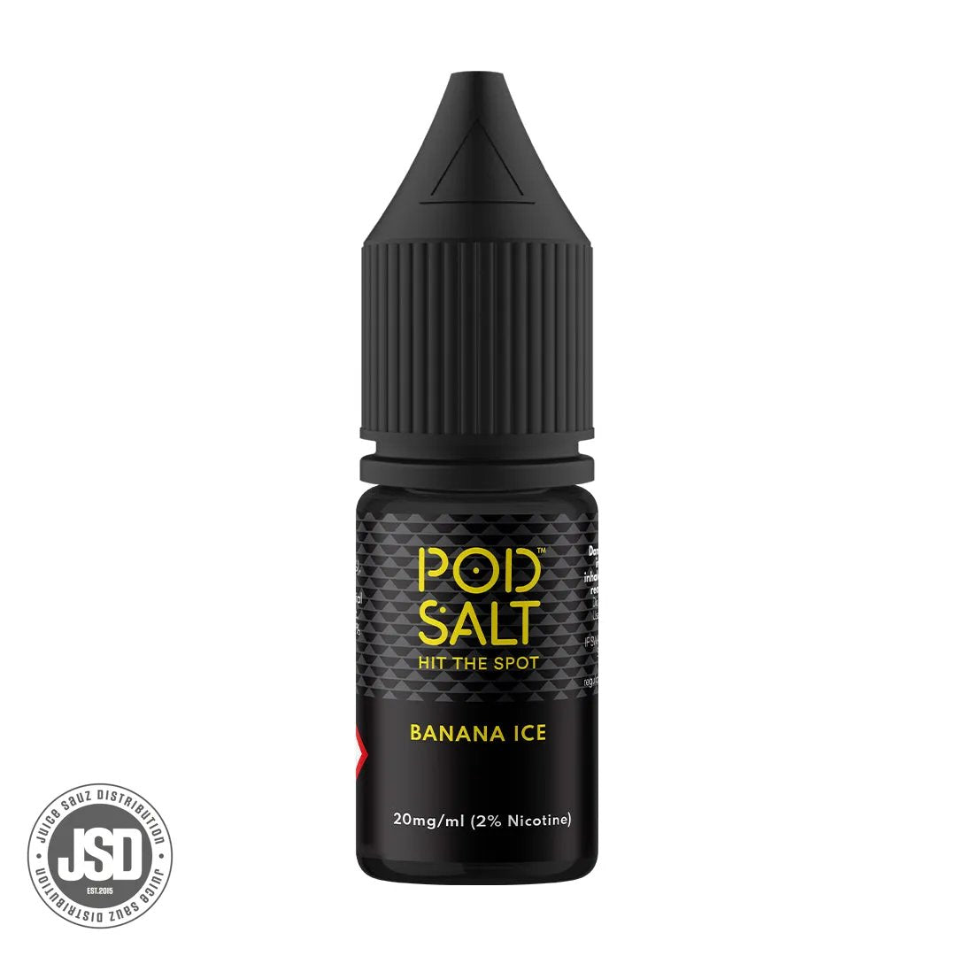 Pod Salt Core Banana Ice Nicotine Salt 10ml Eliquid (Box of 5)