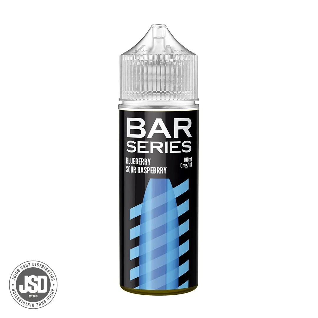 Bar Series Blue Sour Razz 100ml Shortfill