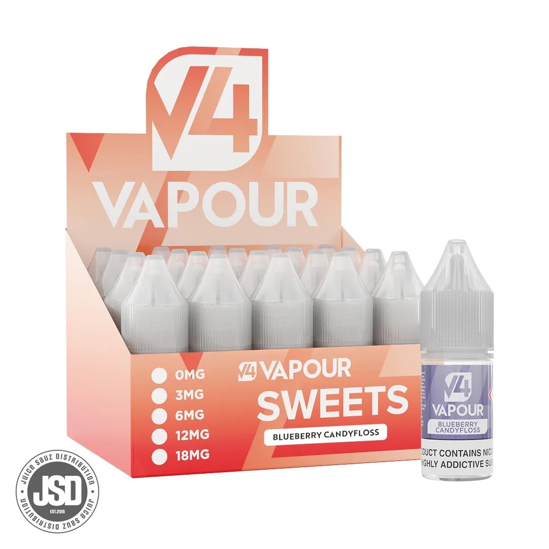 Blueberry Candyfloss 50/50 E-liquid (Box of 20)