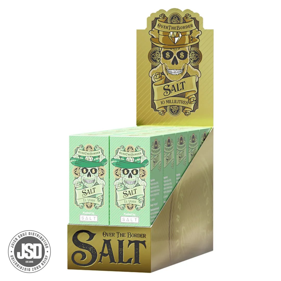 Over The Border El Verde Salt (Box of 10)