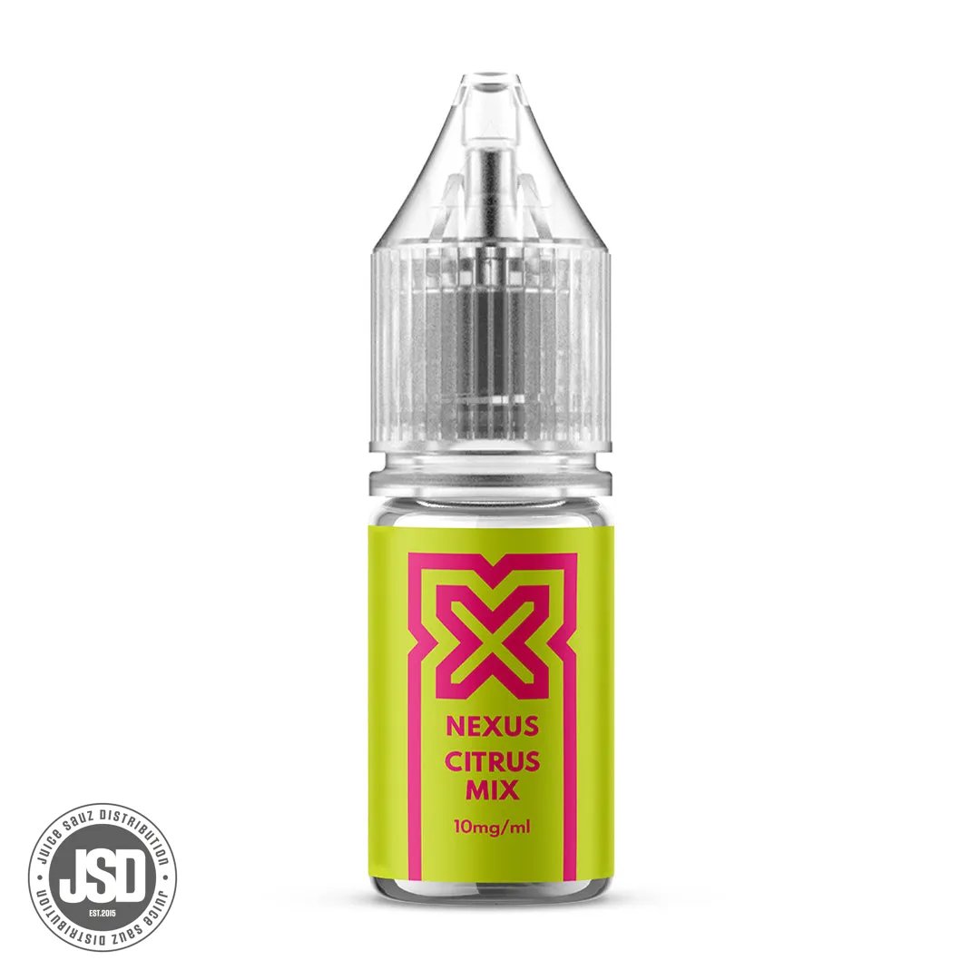 Pod Salt Nexus Citrus Mix Nicotine Salt 10ml Eliquid 10mg