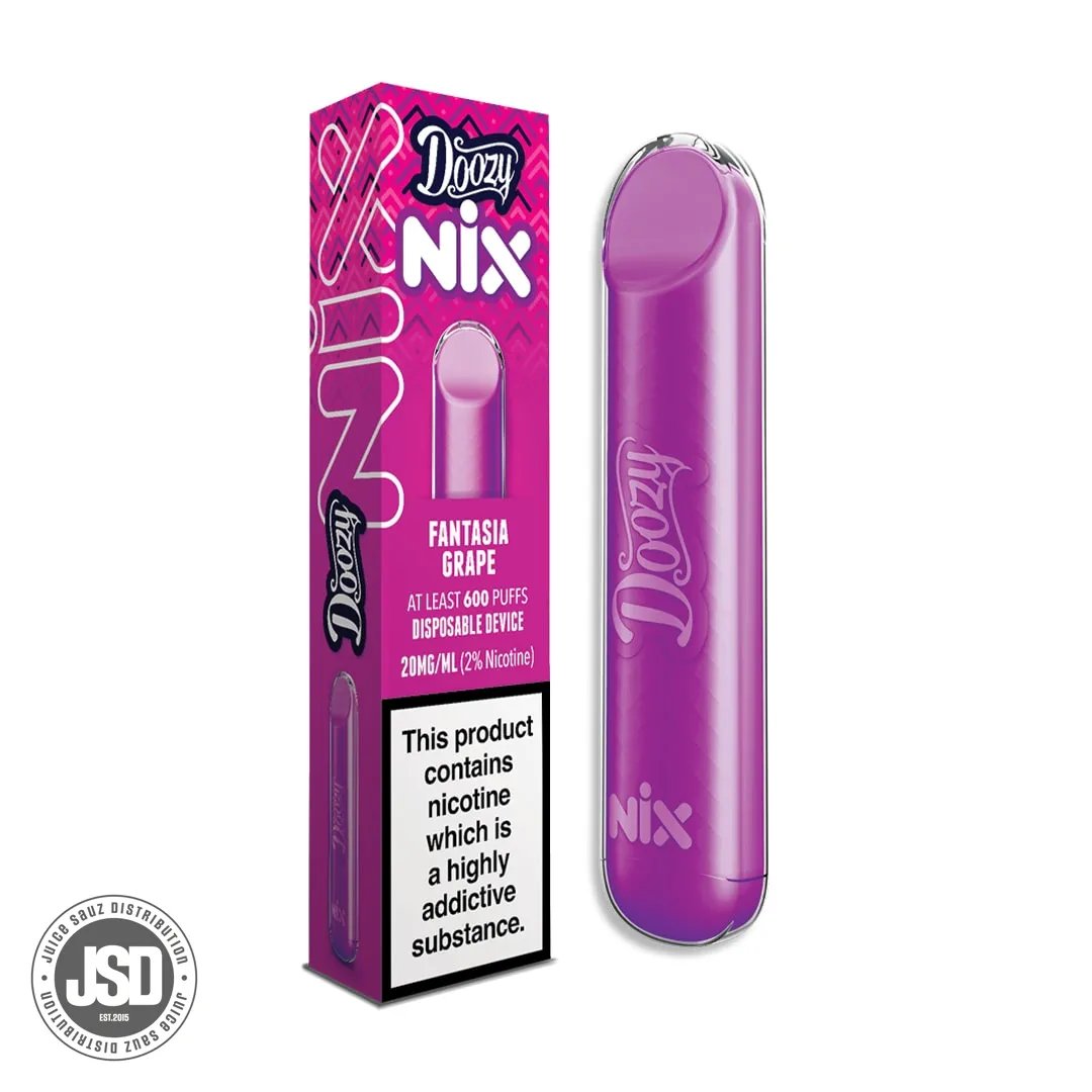 Doozy Nix Disposable - Fantasia Grape (Box of 10)