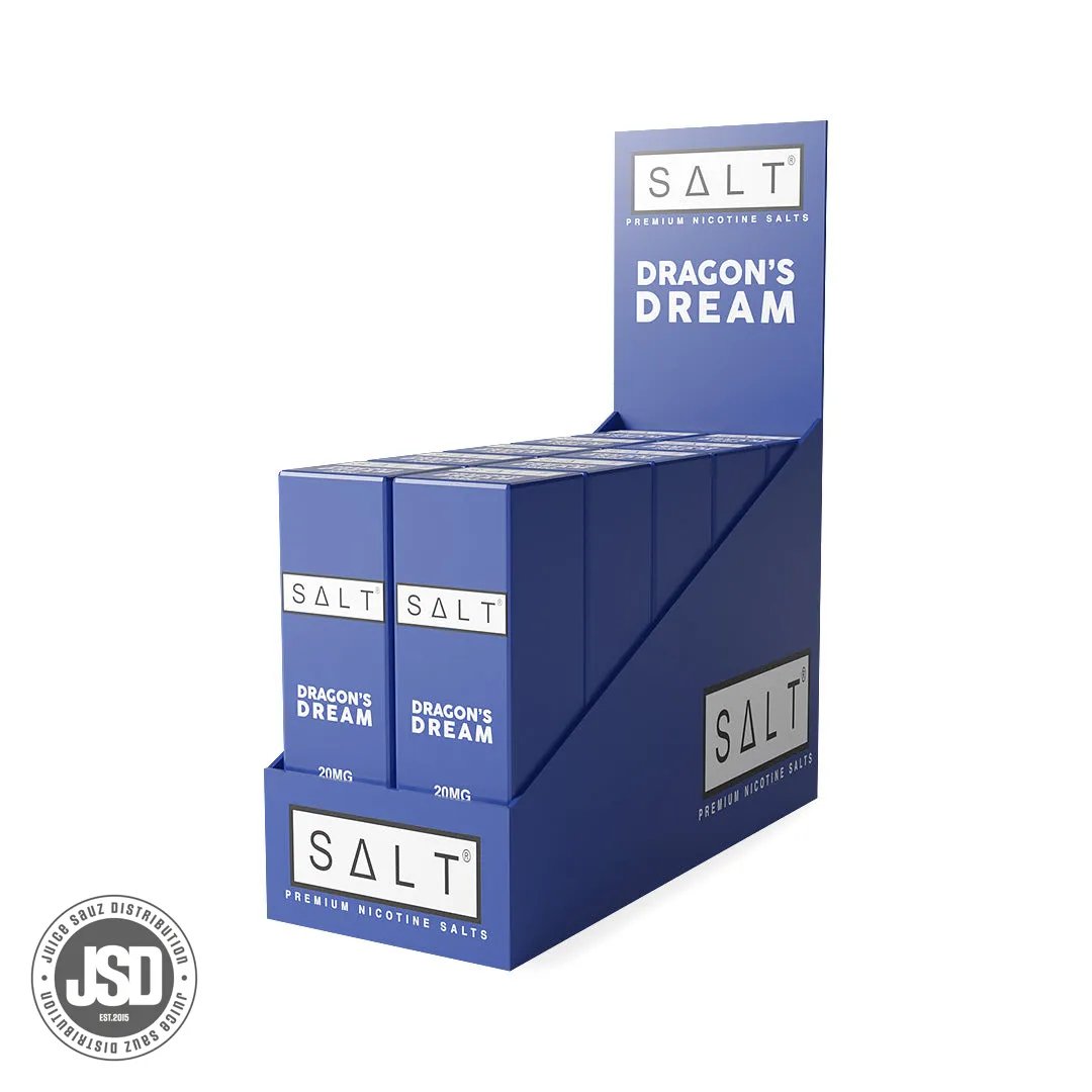 SALT Dragons Dream Nicotine Salt E Liquid CDU