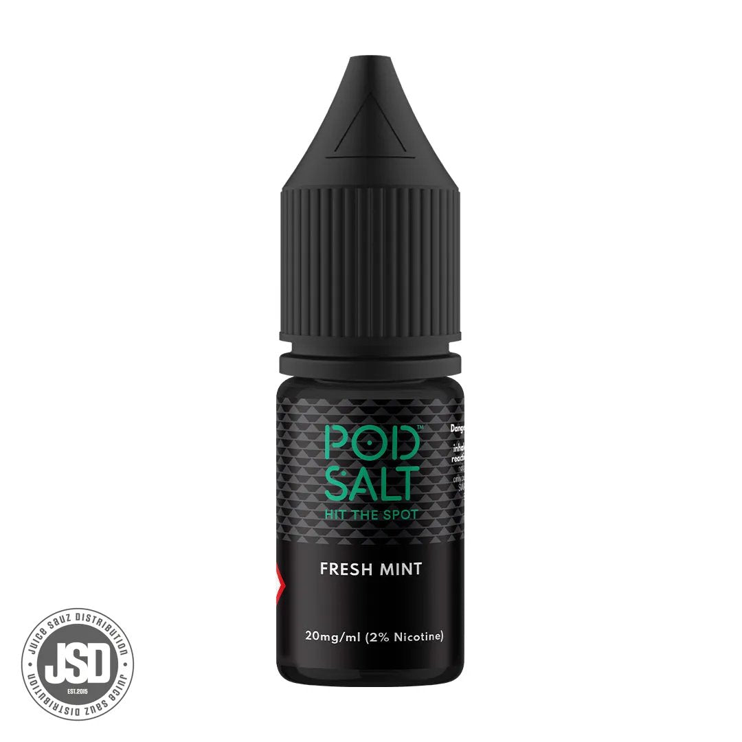 Pod Salt Core Fresh Mint Nicotine Salt 10ml Eliquid (Box of 5)