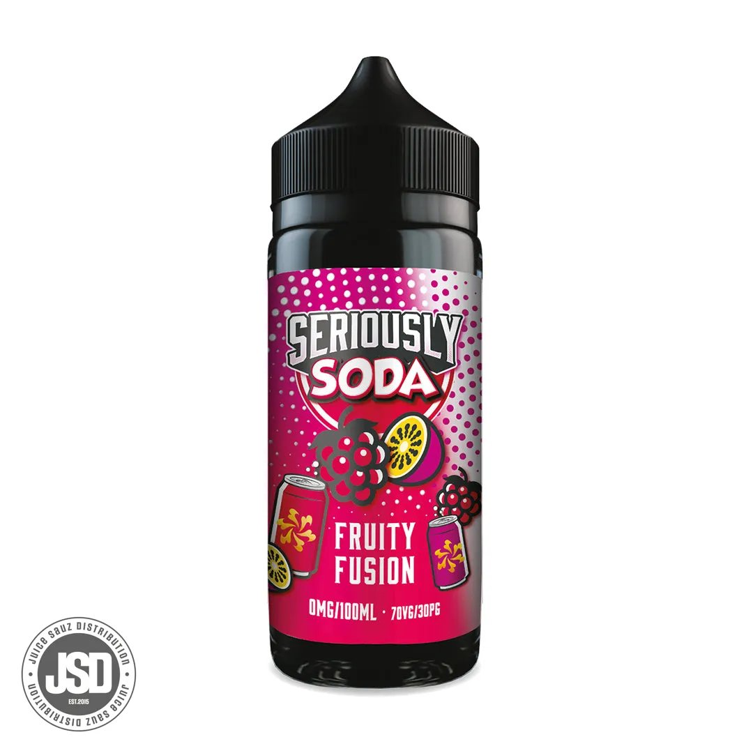 Doozy Seriously Soda Fruity Fusion 100ml Shortfill E-Liquid