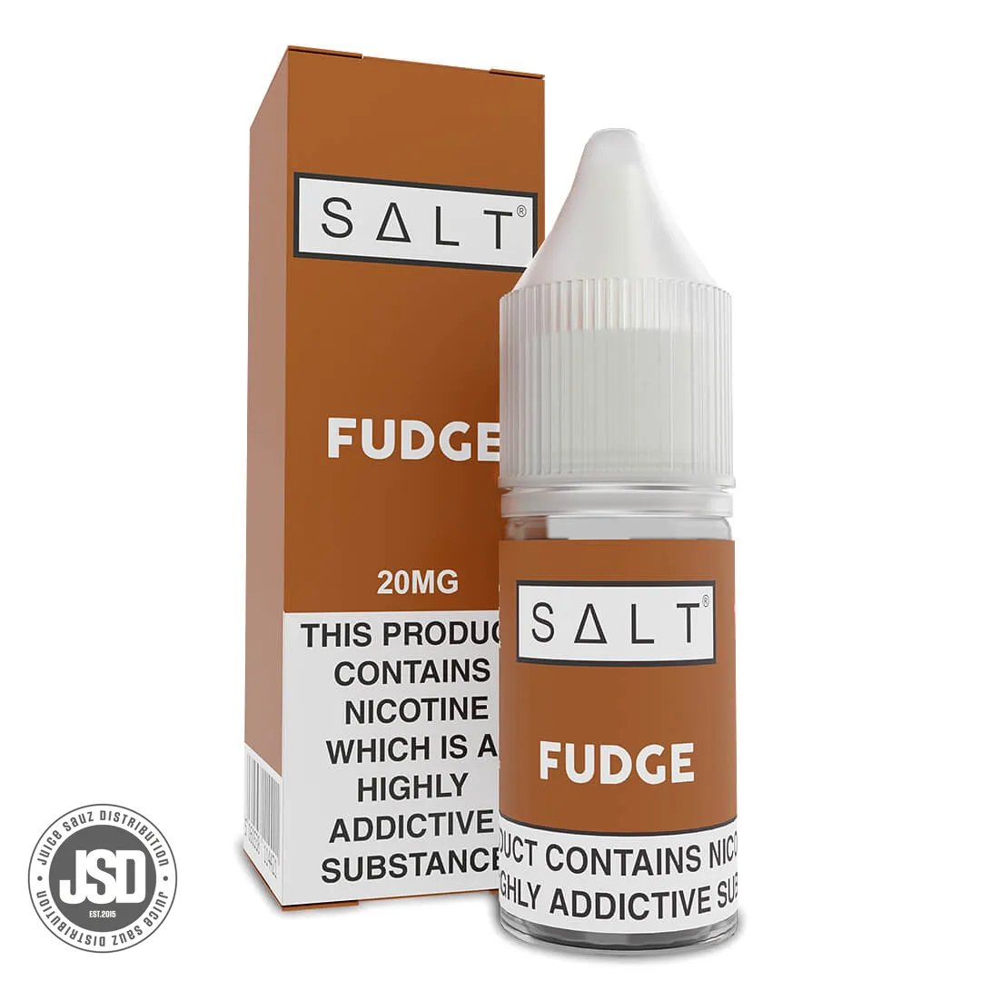 SALT Fudge 10ml Nicotine Salt Eliquid (Box of 10)