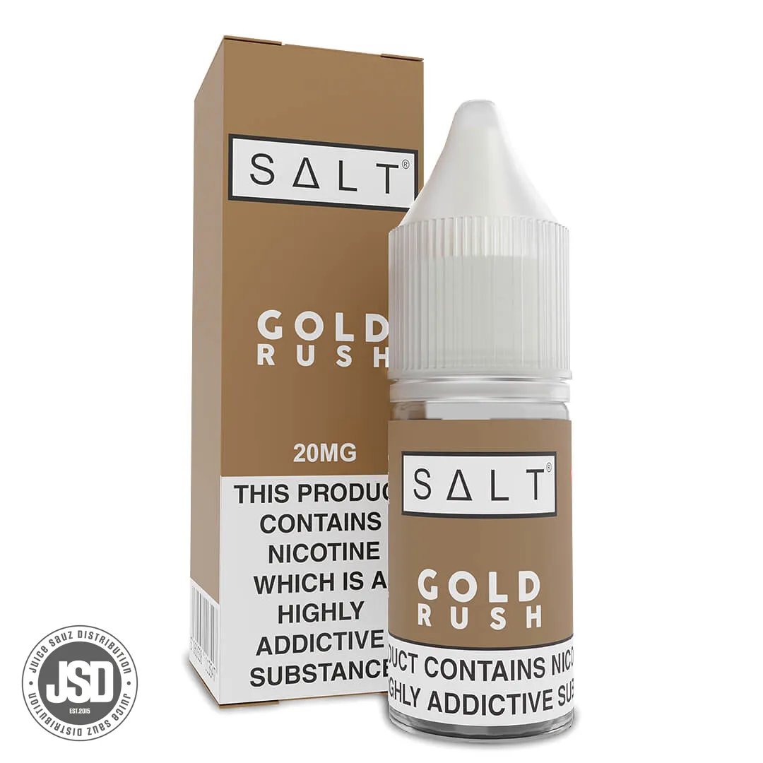 SALT Gold Rush Nicotine Salt E Liquid