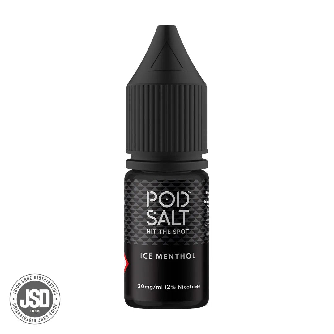 Pod Salt Core Ice Menthol Nicotine Salt 10ml Eliquid (Box of 5)