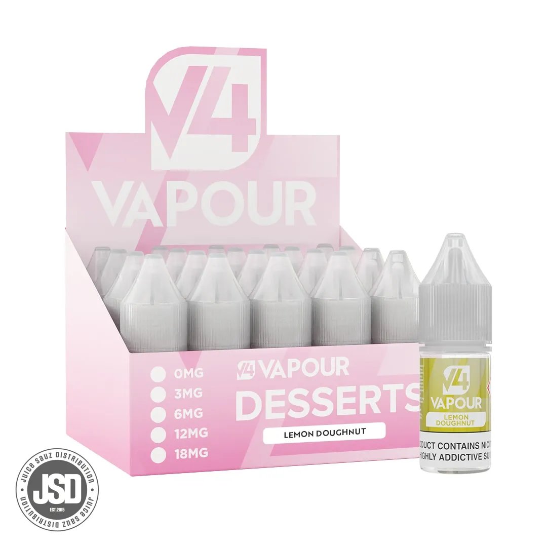 Lemon Doughnut 50/50 E-liquid (Box of 20)