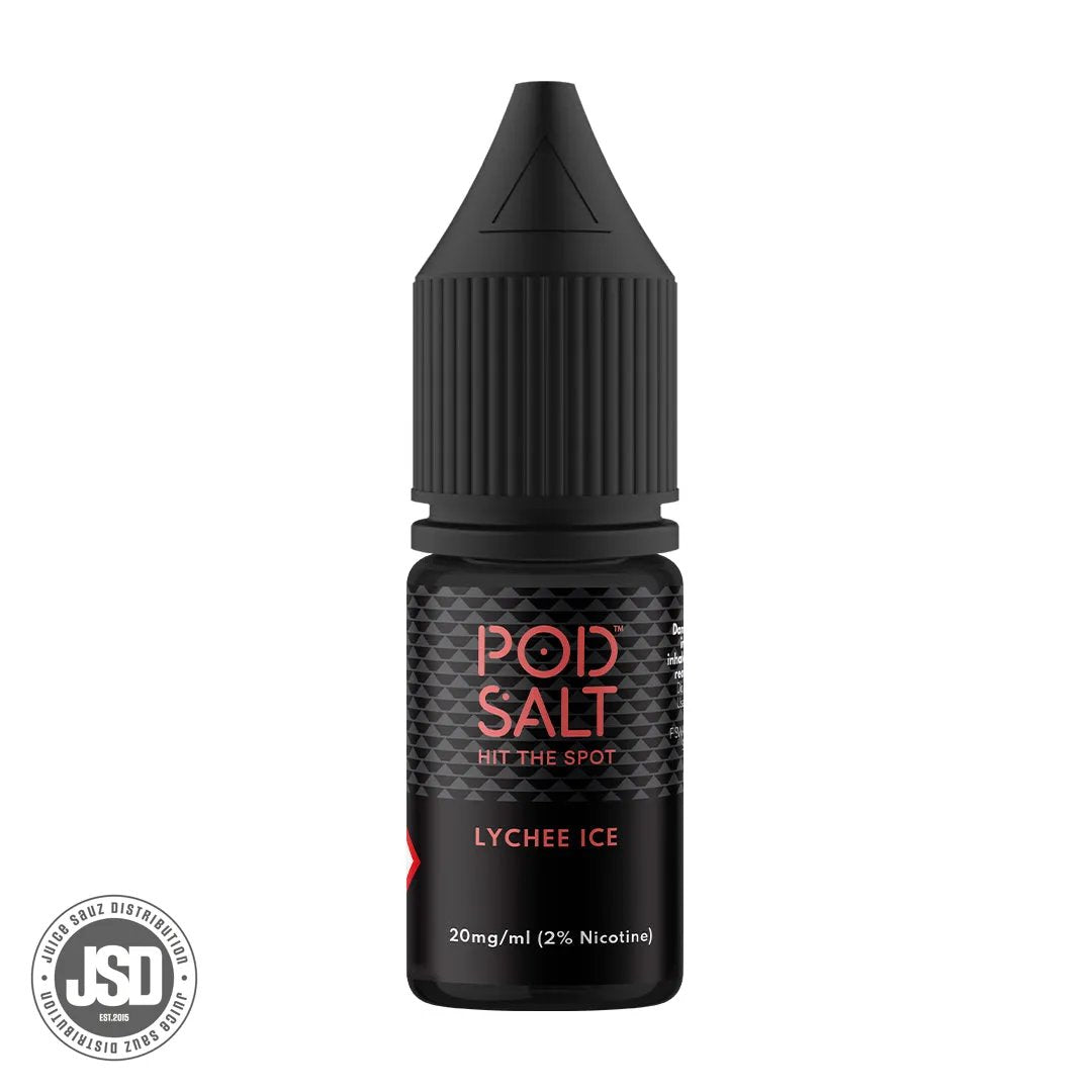 Pod Salt Core Lychee Ice Nicotine Salt 10ml Eliquid (Box of 5)