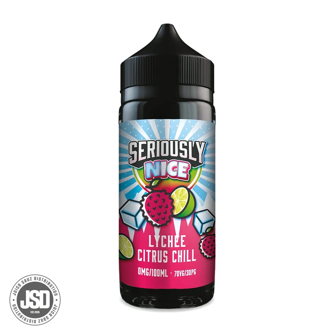 Seriously Nice Lychee Citrus Chill 100ml Shortfill E-Liquid