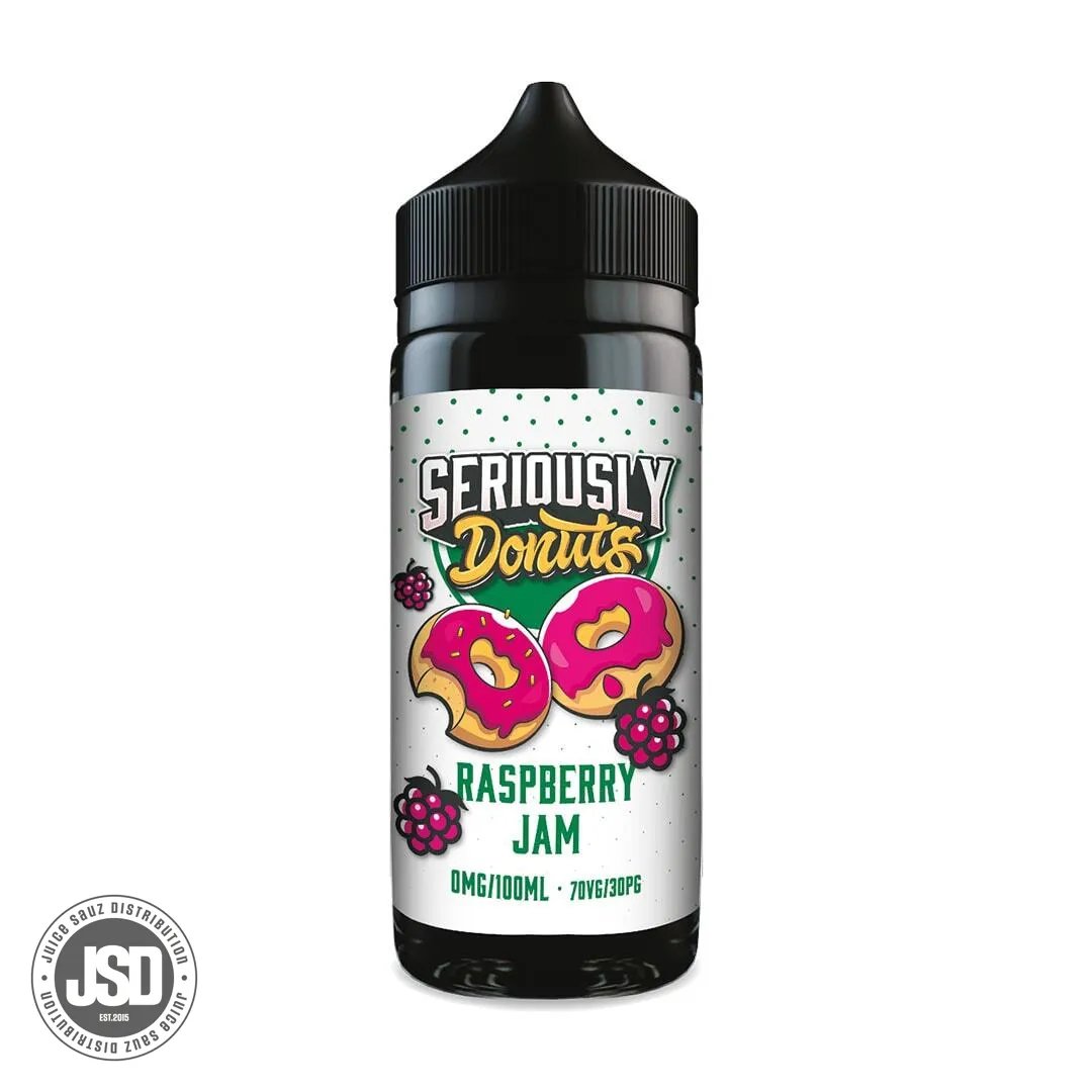 Doozy Seriously Donuts Raspberry Jam 100ml Shortfill E-Liquid