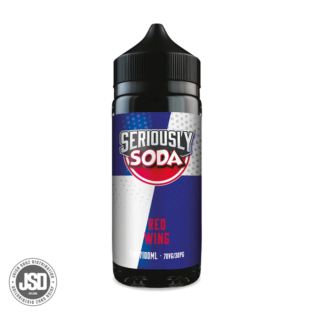 Doozy Seriously Soda Red Wing 100ml Shortfill E-Liquid