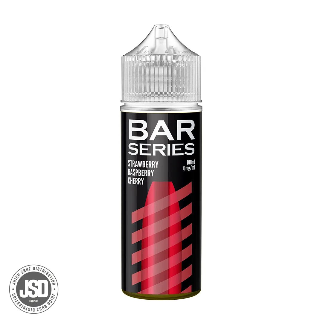 Bar Series Strawberry Raspberry Cherry 100ml Shortfill