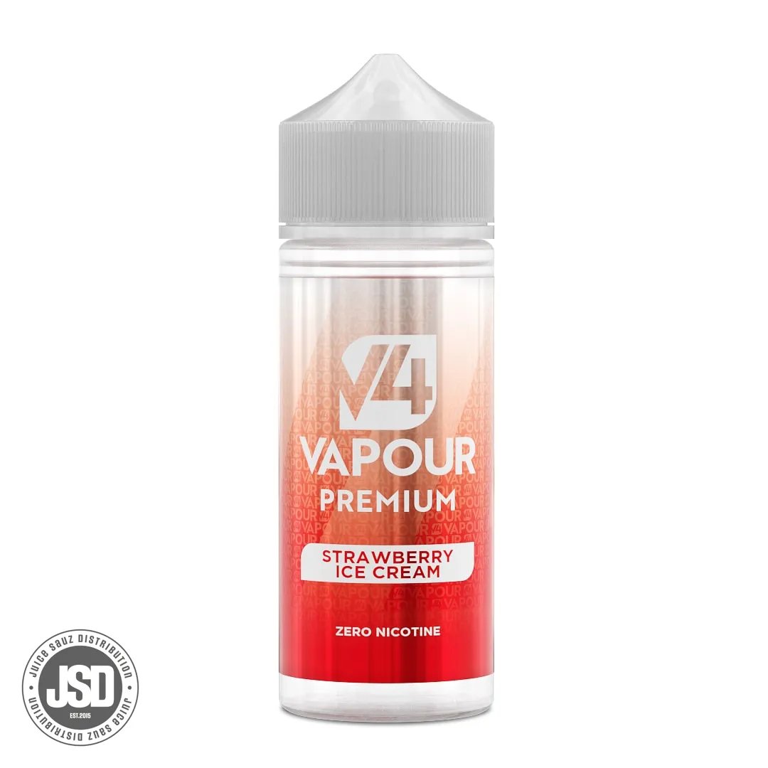 Strawberry Ice Cream 100ml Shortfill E-liquid (Box of 5)